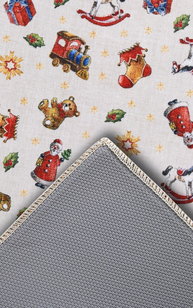 Villeroy & Boch Kusový koberec Toy's delight s potiskem 106192 Red, Multicolor, 50x80, červená, obývacia izba