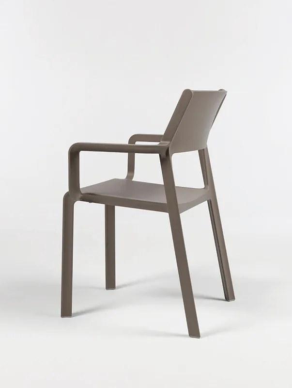 Stima Plastová stolička TRILL Vyberte odtieň ->: Tabacco - hnedá