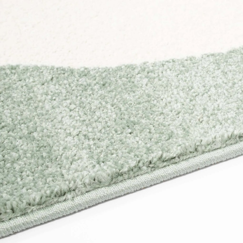 Dekorstudio Moderný koberec BUBBLE - Zelený Obláčik Rozmer koberca: 120x160cm