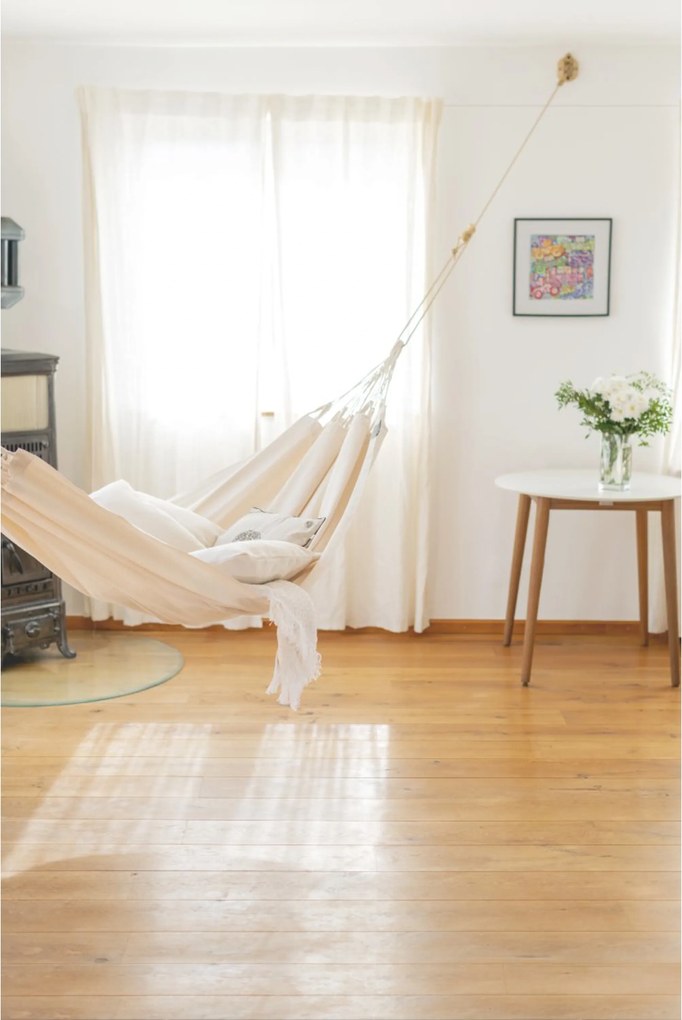 Marimex | Hojdacia sieť La Siesta Modesta Single, mono latte | 11640530