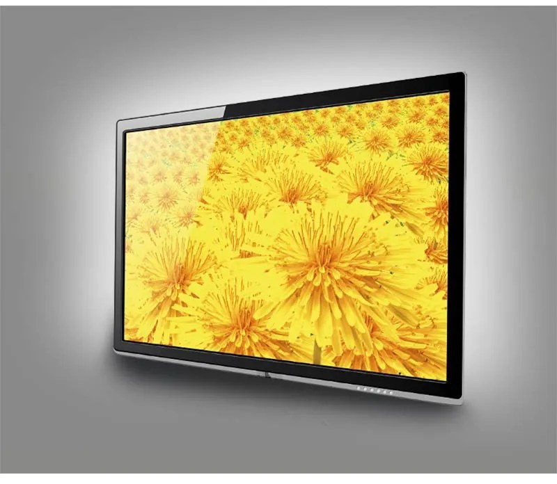 SOLIGHT LED pásik pre TV 100cm, USB napájanie, IP65, 6500K denná modrá