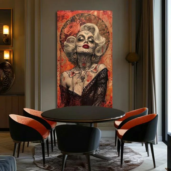 Marilyn Monroe obraz na plátne - Mystická krása