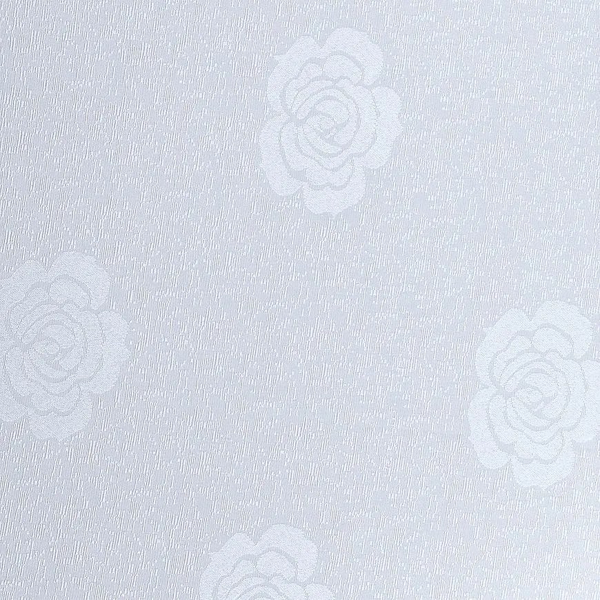 Obrus Ruža biela 160x220 cm ovál odolný voči škvrnám