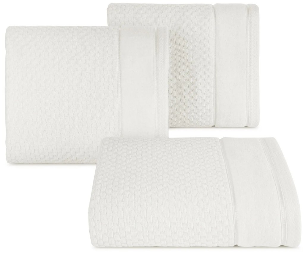 BAVLNENÝ UTERÁK FRIDA 50X90 CM KRÉMOVÁ