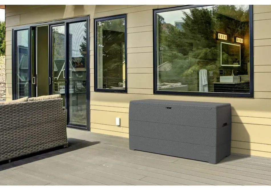 DURAMAX Durabox 270 l Plastový záhradný úložný box 117 x 45 x 56 cm - antracit 86600