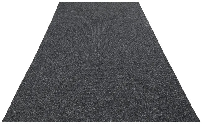 Koberec Hanse Home Braided Trenzado tmavosivý