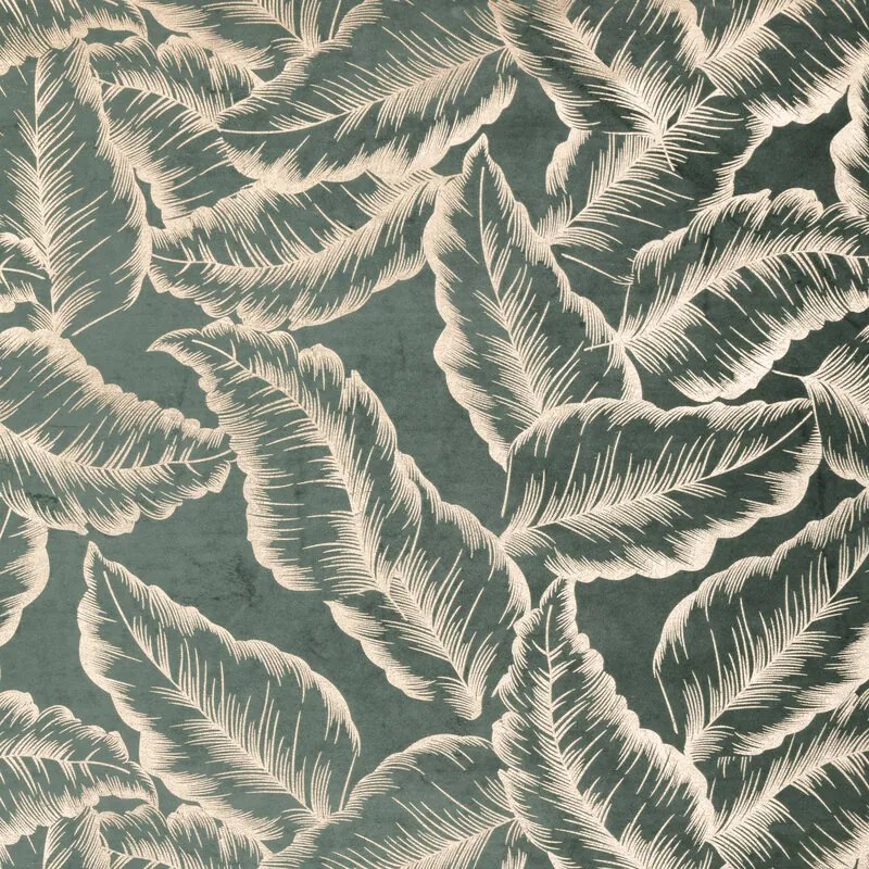 Dekorstudio Zamatový záves MILENA v mätovej farbe 140 x 250 cm