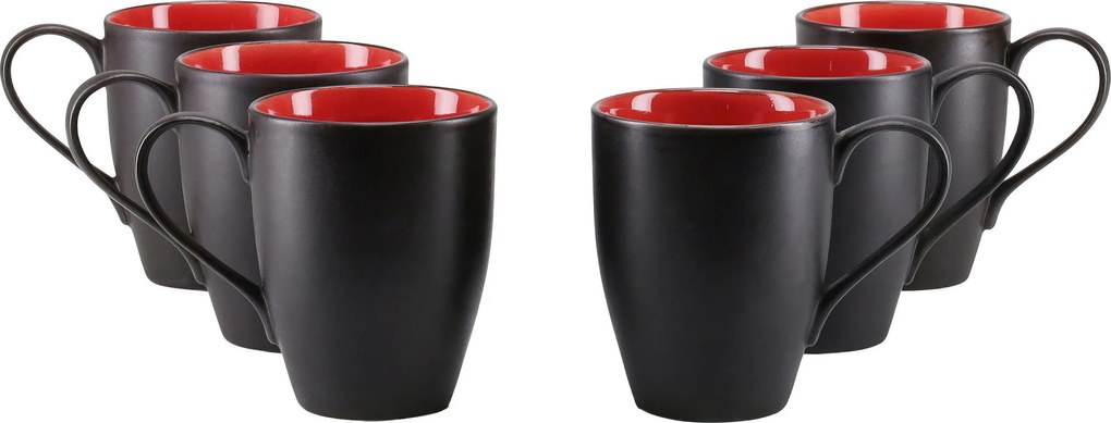 XXXLutz SADA HRNČEKOV NA KÁVU Hot Red  6-dielne Creatable - Hrnčeky & šálky - 007768077303