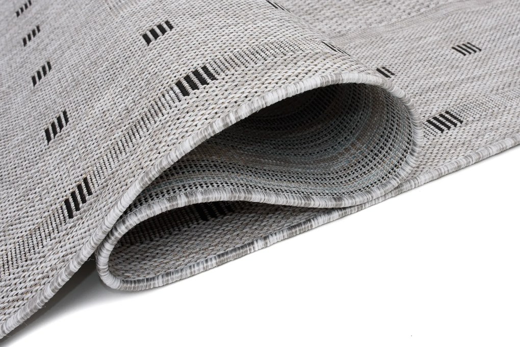 TA Koberec KE63A ŠEDÁ MELISSA MAA Rozmer: 60x100 cm