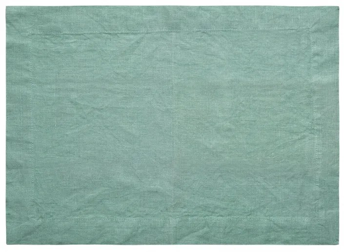 Morské zelené ľanové prestieranie 35 x 50 cm - Gaya Ambiente (596446)