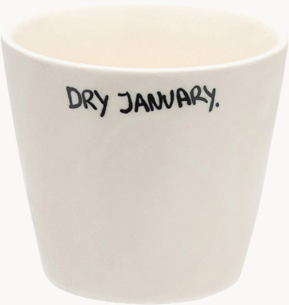 Ručne maľovaný hrnček Dry January