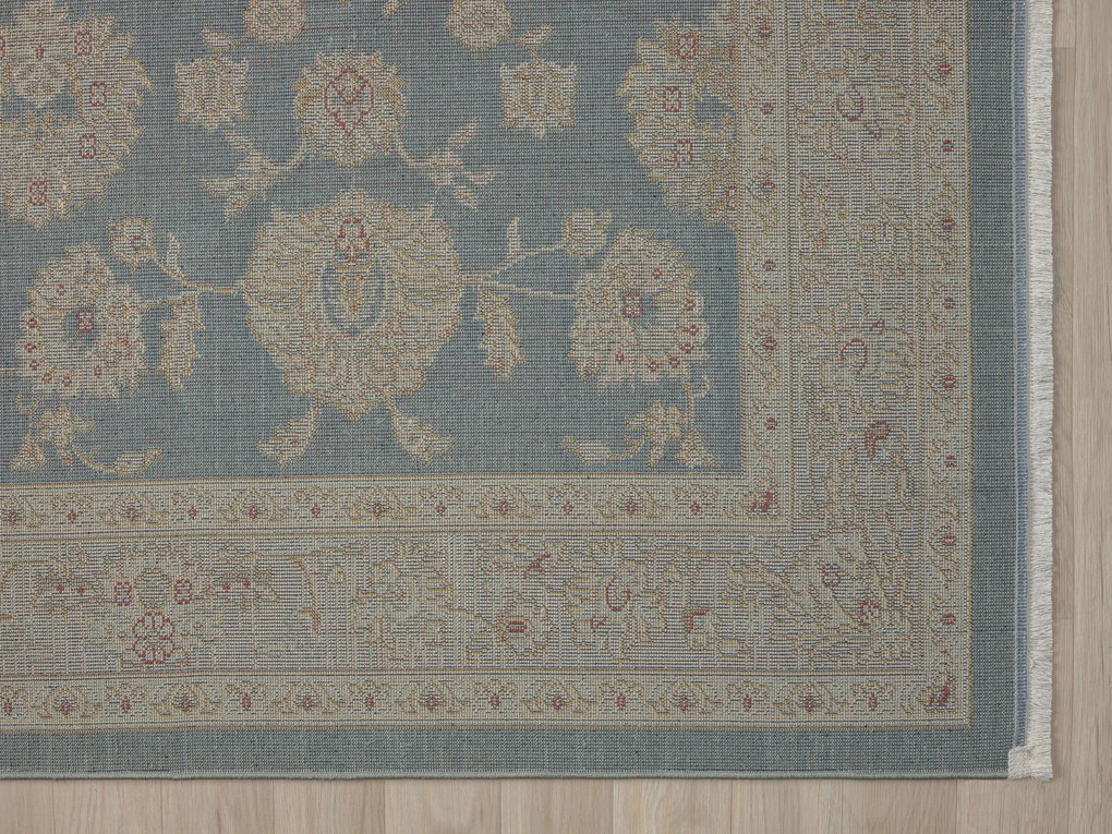 My Flair, Kusový koberec Maryam 5 dunkelblau, 200x290, viacfarebná, chodba / predsieň