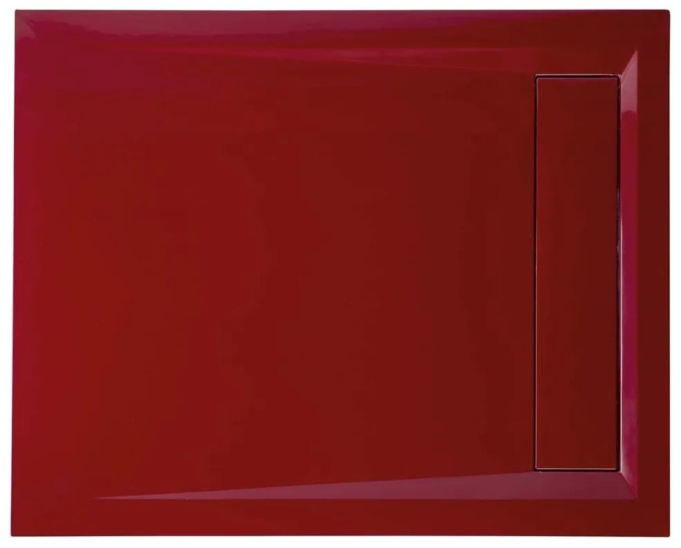 Polysan Polysan, VARESA sprchová vanička z liateho mramoru so záklopom, obdĺžnik 110x90x4cm, 72938