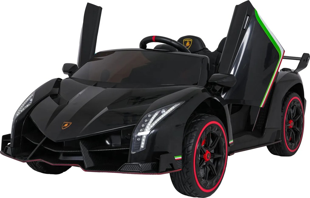 Ramiz Lamborghini Veneno vozidlo Čierna