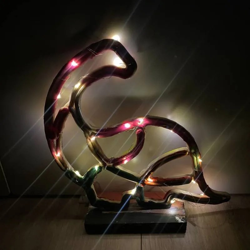 DECOLED Dinosaurus, 30 cm, biely