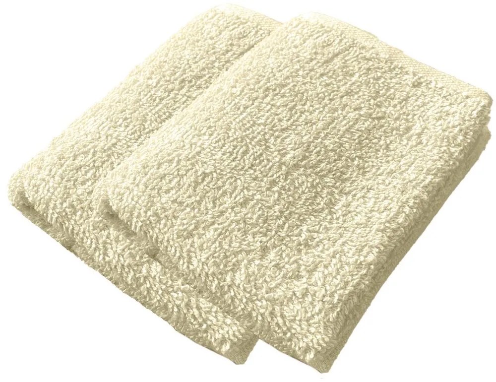 2x froté uterák Homa RIAN ECRU 30x50 cm