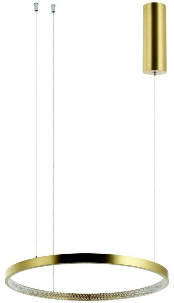 Zambelis 2006 - LED Stmievateľný luster na lanku LED/36W/230V zlatá