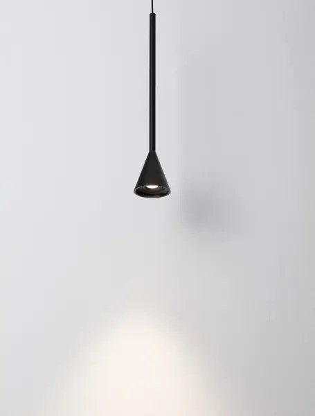 LED luster Net čierne