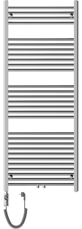 Mexen Mars, elektrické vykurovacie teleso 1500x600 mm + vykurovacia tyč 600 W, chrómová, W110-1500-600-2600-01