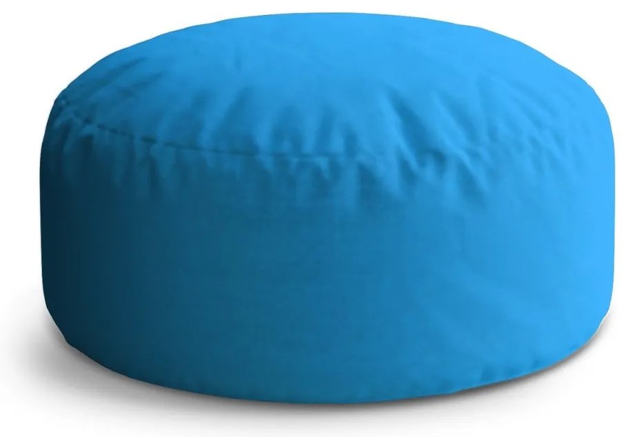 Taburet Circle azúrová, modrá