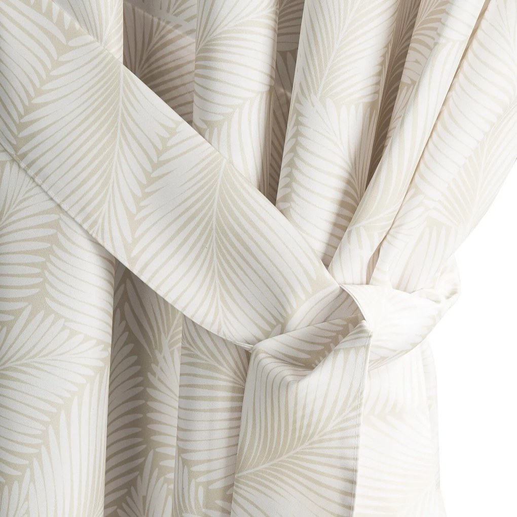 ZÁHRADNÝ VODEODOLNÝ ZÁVES NA PÚTKACH GARDEN 155X220 CM LISTY