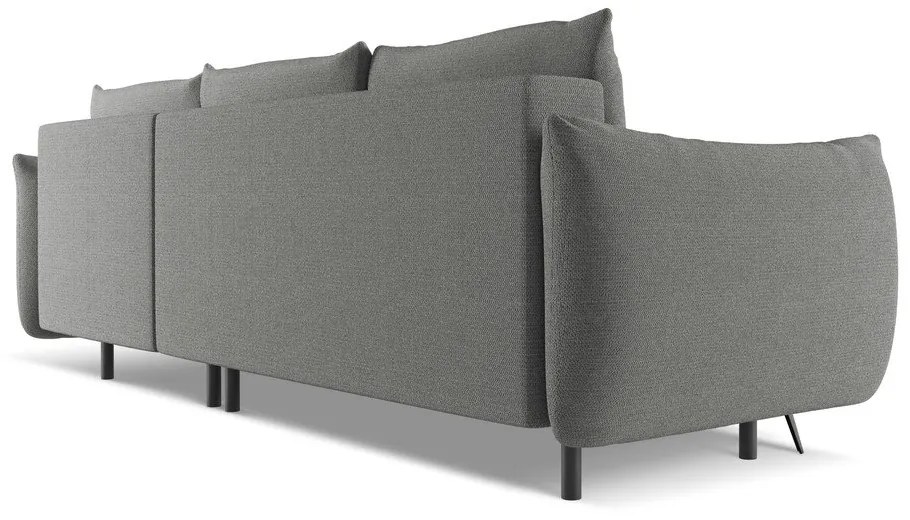 Svetlosivá rohová pohovka (pravý roh) Malie – Makamii