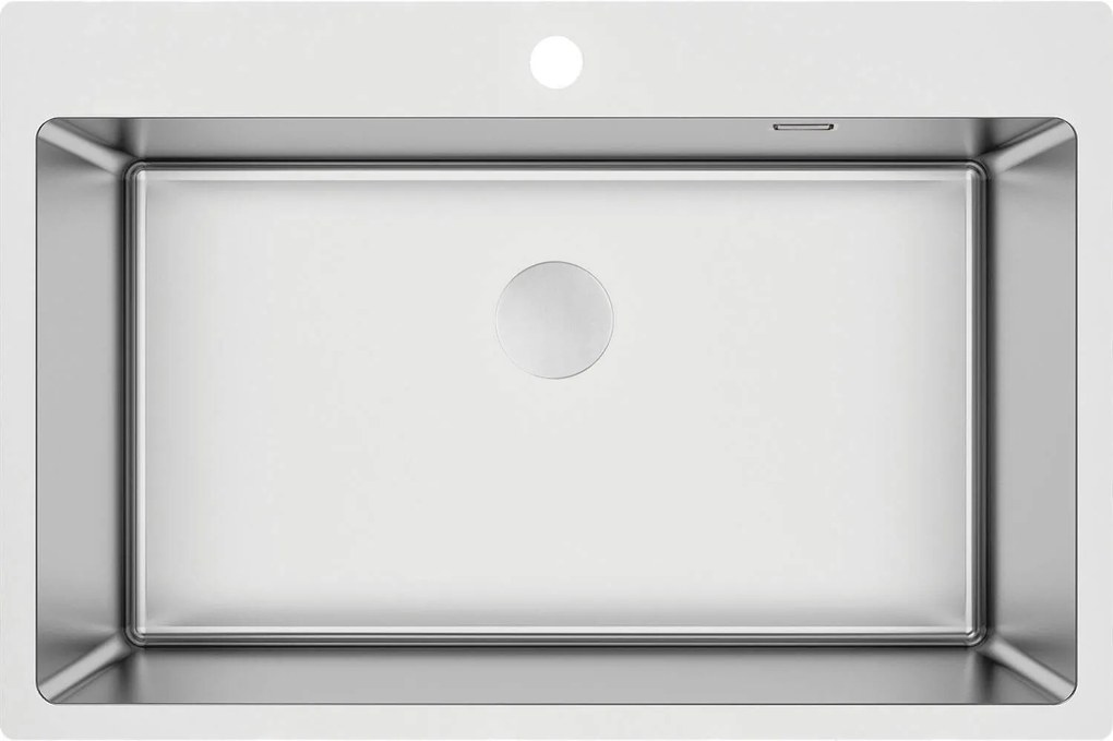 Deante Olfato, 1-komorový nerezový drez 760x505x203mm, oceľová, DEA-ZPO_010C