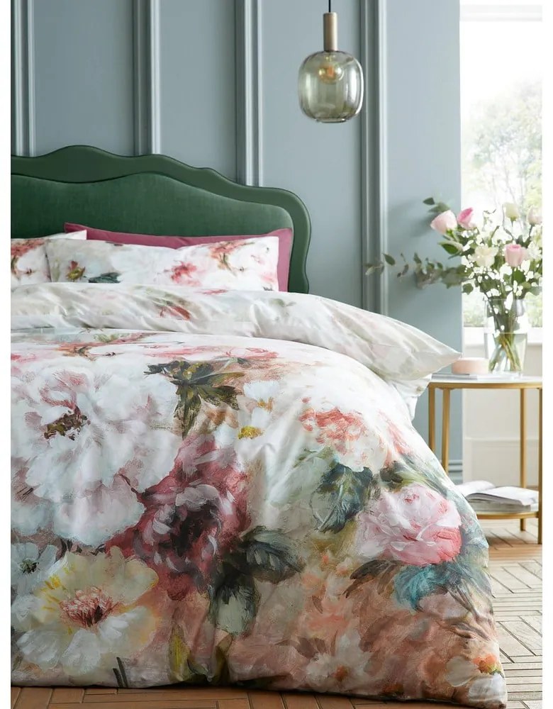 Bavlnené obliečky na jednolôžko 135x200 cm Rose Bloom – RHS