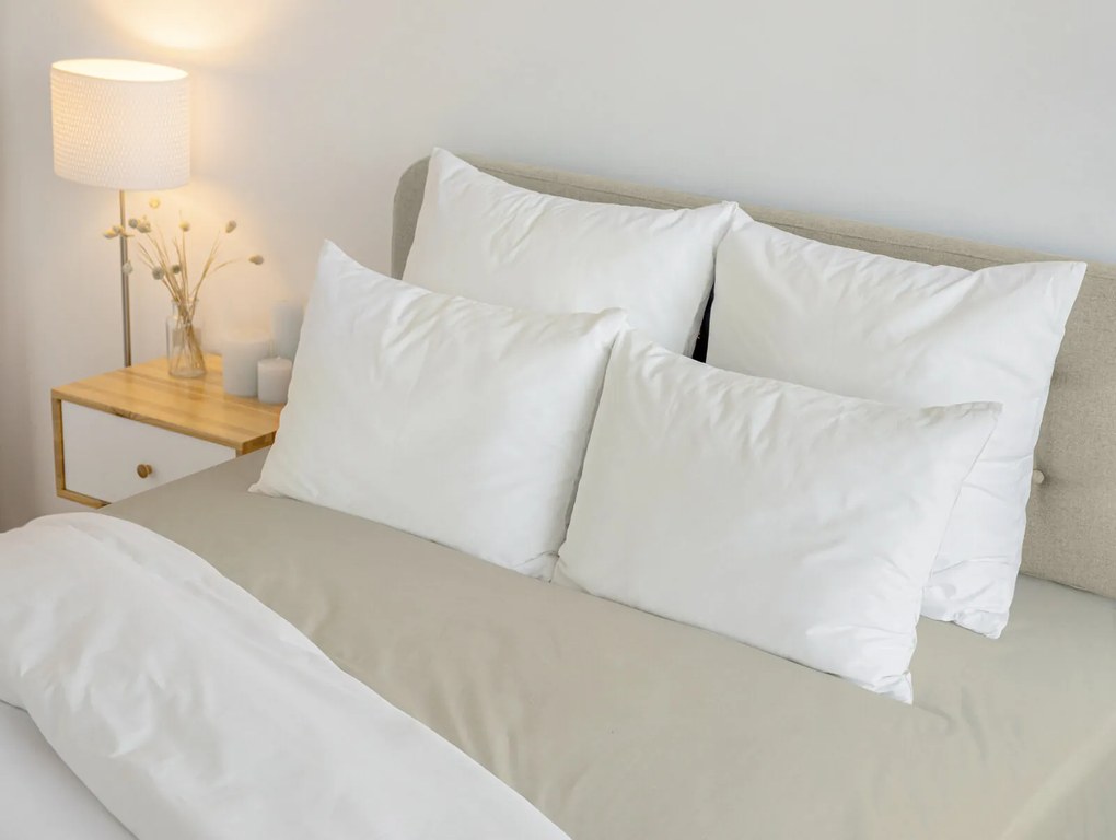 RENFORCÉ PRESTIERADLO BASIC 160X200 CM BÉŽOVÉ