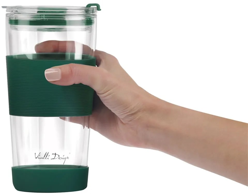 Zelený termo hrnček 600 ml Fuori – Vialli Design