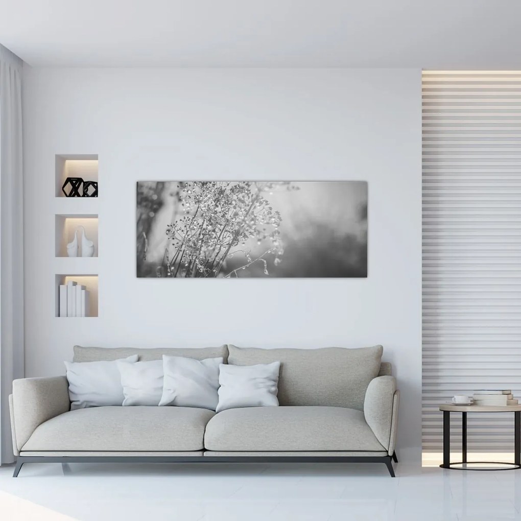 Obraz - Lúka po daždi (120x50 cm)