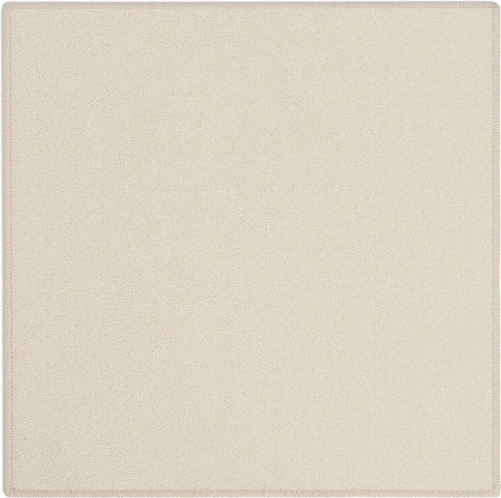 Kusový koberec Royal Lux 03 krémový štvorec, 200x200, biela, obývacia izba, AladinWorld Expres