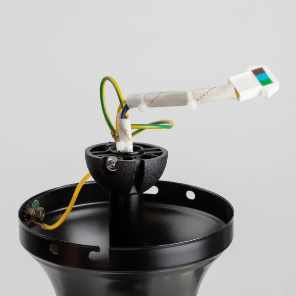 ZEVENTI - Stropný ventilátor TOFINO čierny