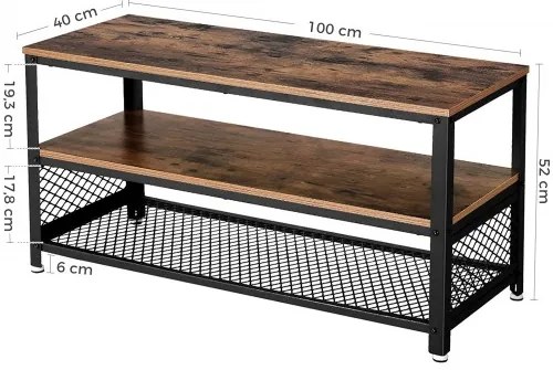 Stolík pod televízor VASAGLE LTV40BX