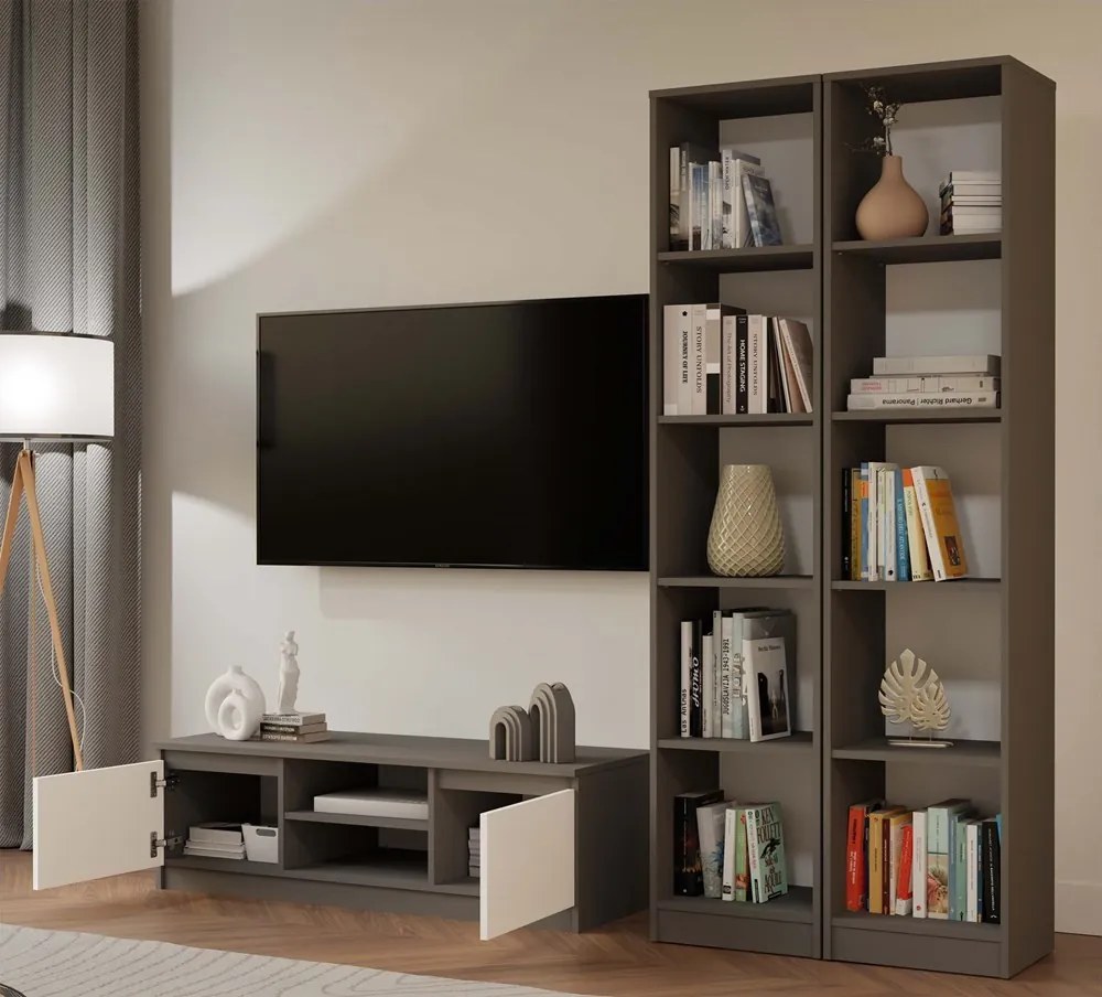 Regál Onyx R40 40 cm antracit