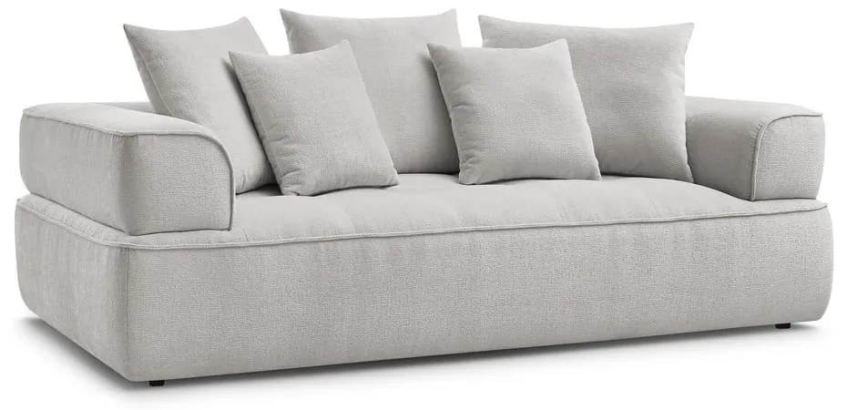 Svetlosivá ženilková pohovka 237 cm Whesley – Bobochic Paris