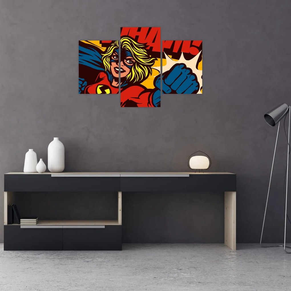 Obraz - Komix (90x60 cm)