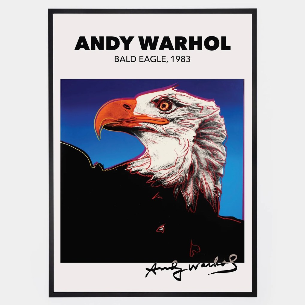 Plagát Bald Eagle | Andy Warhol