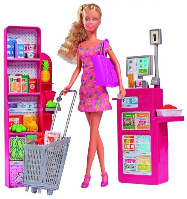 Bábika Steffi Supermarket