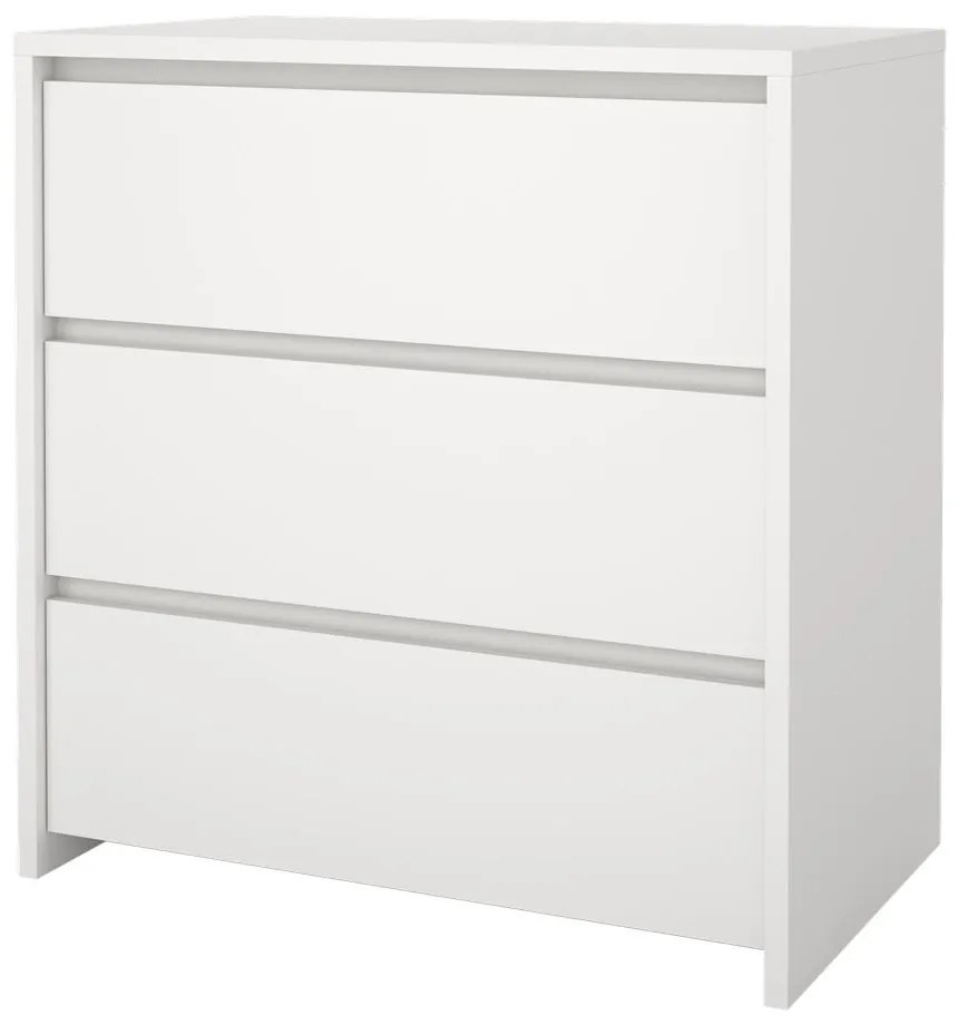 Biela komoda 80x84x48 cm Next – Tvilum