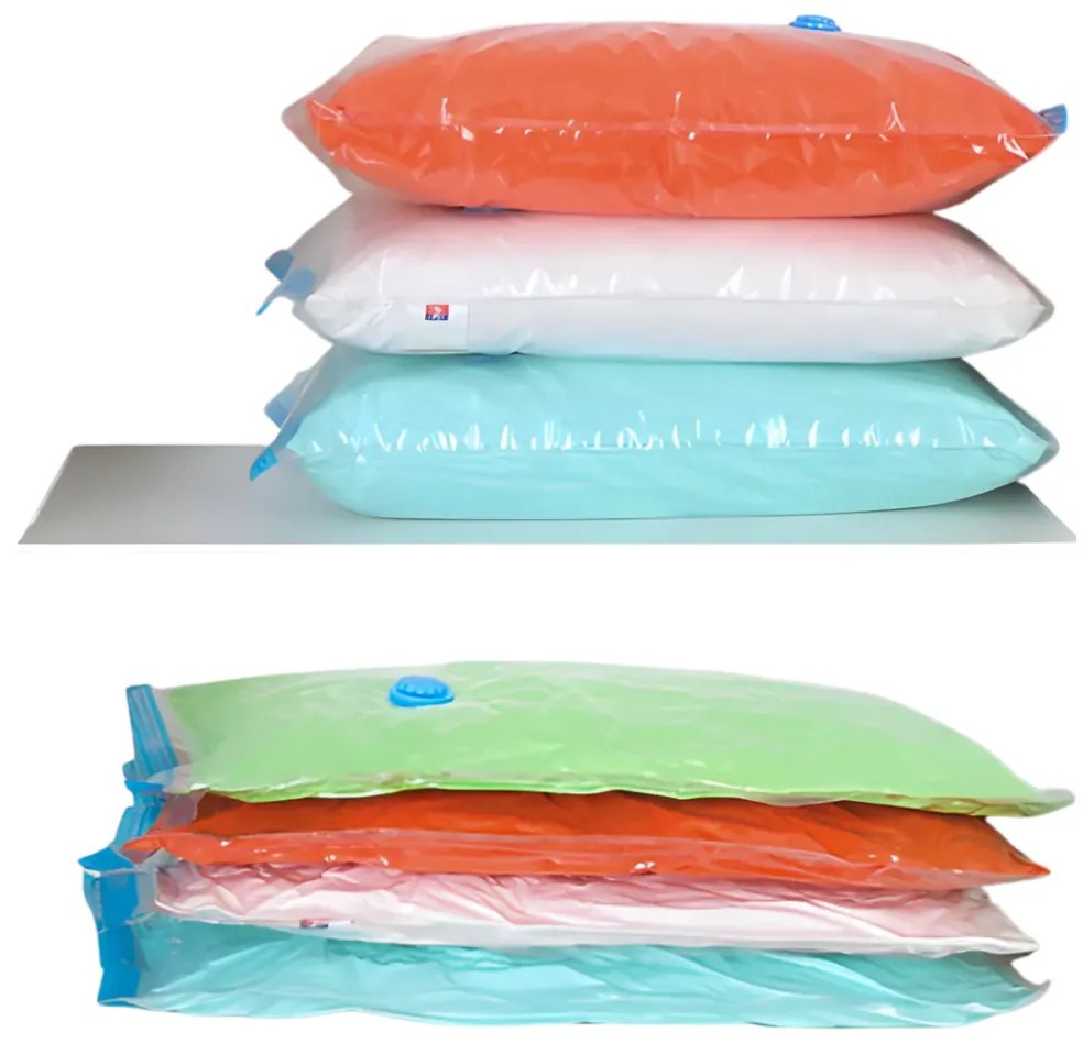 Vákuové vrecká ORION ušetria 75 % miesta, 80 x 60 cm