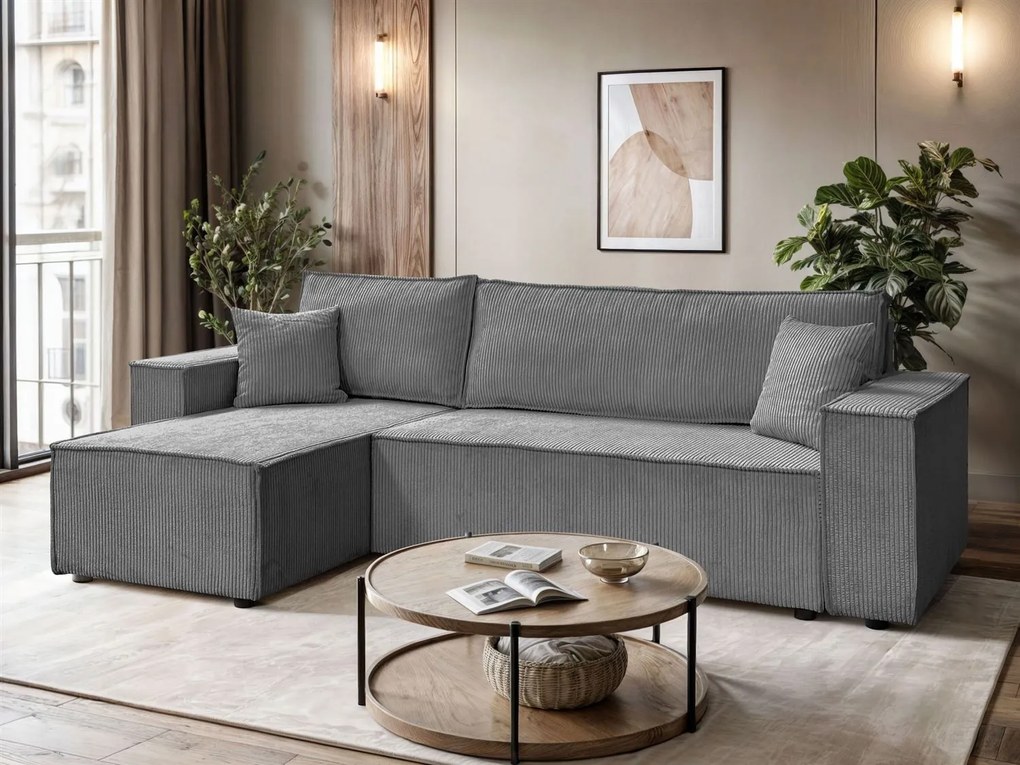 ROHOVÁ SEDAČKA TERRY 247 x 143 cm POSO 60