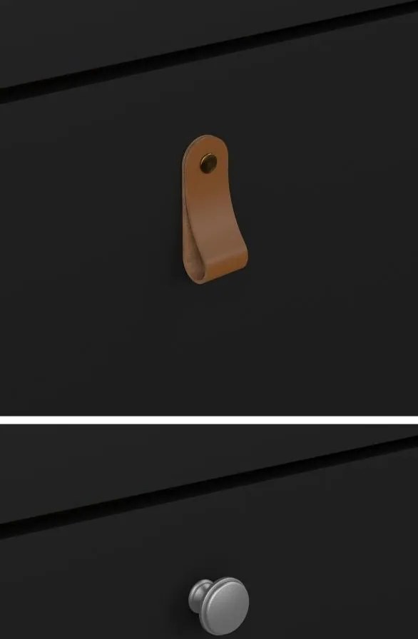 Botník Realty 53,8 cm černý