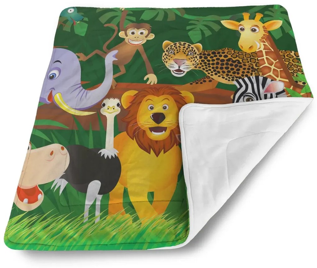 Sablio Deka pre bábätko Zvieratká - 90x120 cm