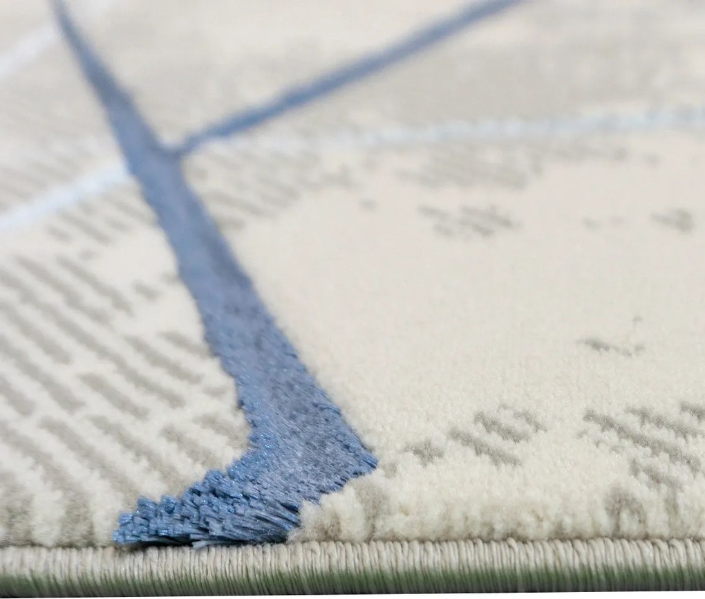 BE Koberec Esprit 3608 NAVY – námornícky modrý obdĺžnikový Rozmer: 80x150 cm