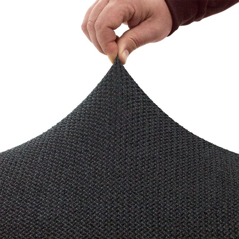 Super strečové poťahy HARMONIA antracitová trojkreslo (š. 180 - 230 cm)