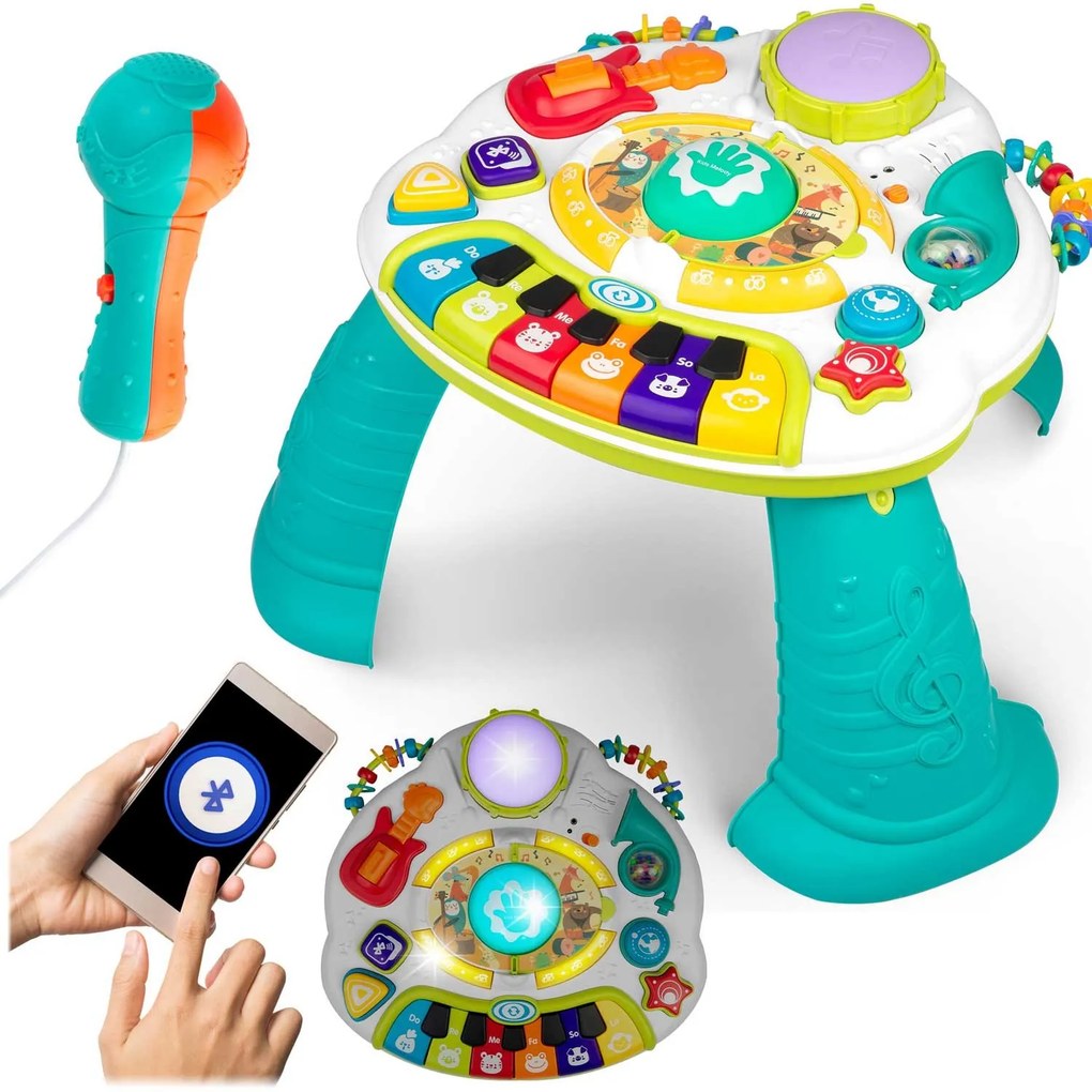 Ricokids Učebný stôl s hudbou BT RK-812