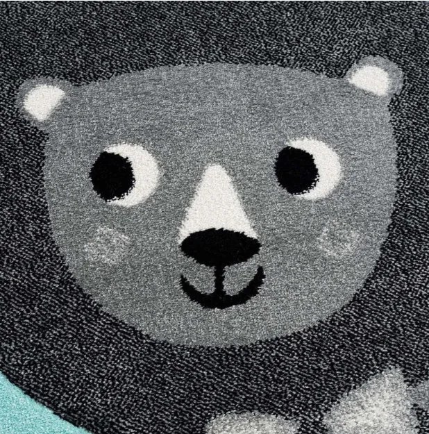 Detský koberec Lev Bueno 9378 kruh