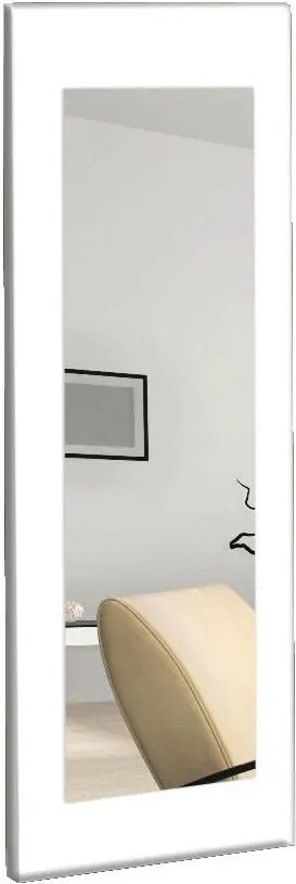 Nástenné zrkadlo s bielym rámom Oyo Concept Chiva, 40 x 120 cm