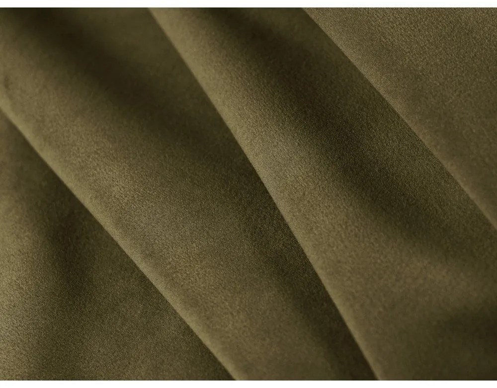 Zelená zamatová pohovka 140 cm Abby – Micadoni